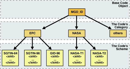 RFID Code Categories and Their Schemes