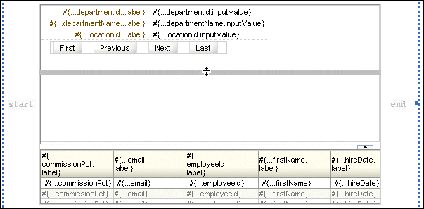 Adjusting Department Height